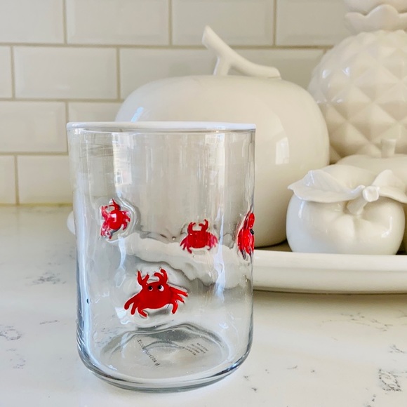Anthropologie Other - Anthropologie 🦀Marina Juice Glass